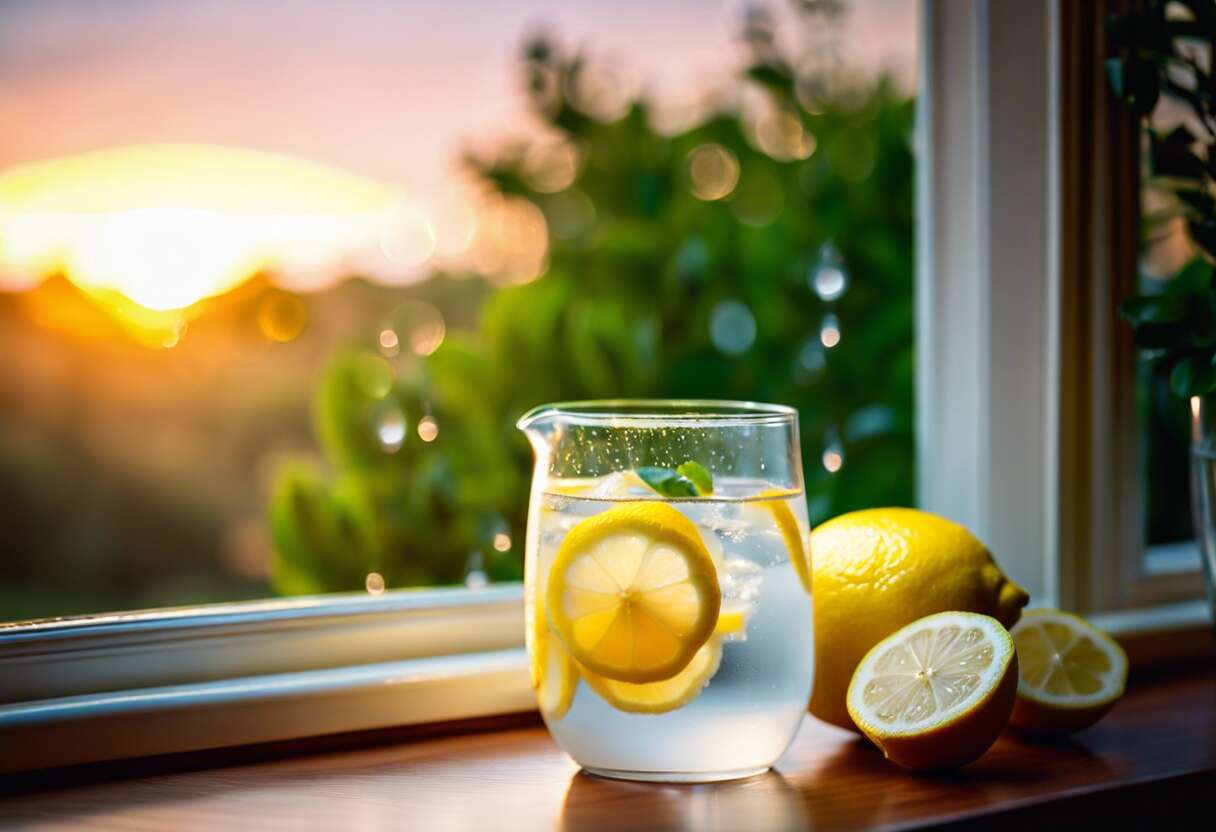 Adopter la routine de l’eau citronnée : conseils et précautions
