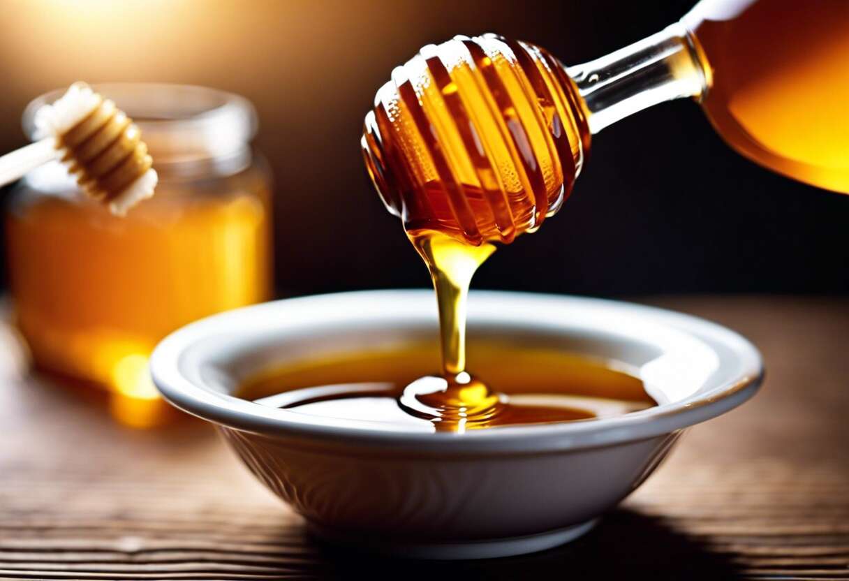 Modes d'administration du miel pour soulager la gorge