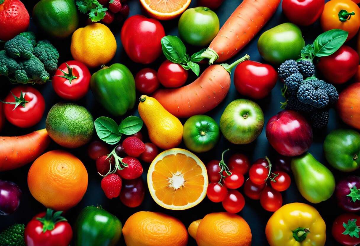 Le pouvoir des fruits et légumes comme antioxydants naturels pour la peau