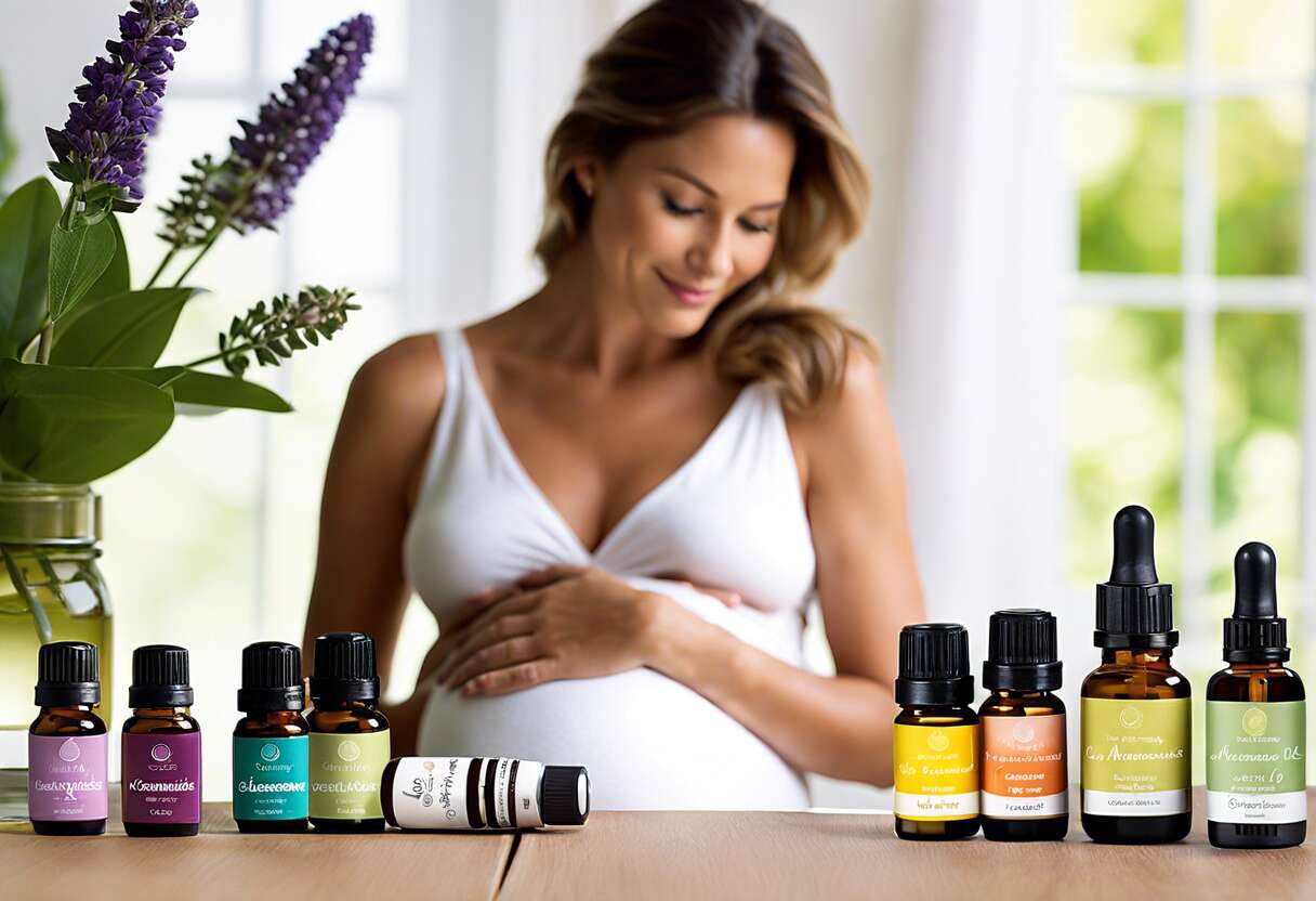 Alternatives sûres à l'aromathérapie pour le bien-être prénatal