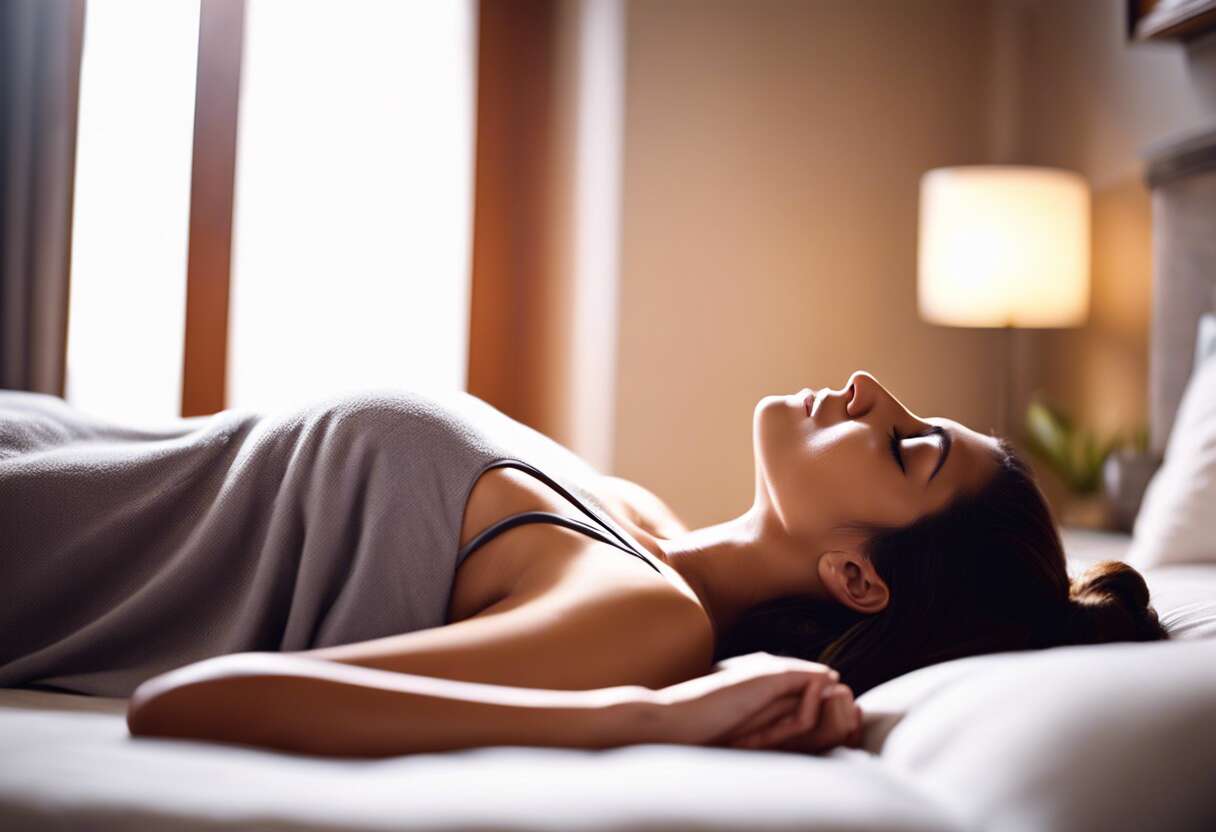 Automassage et détente musculaire : des rituels pour mieux dormir