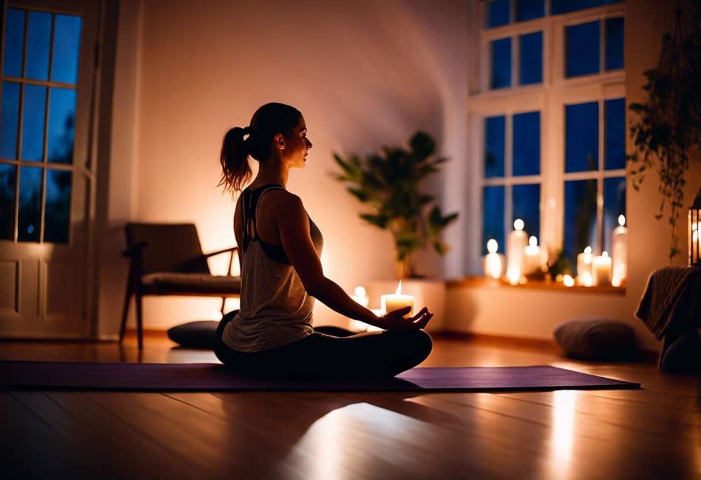 Yoga nocturne : postures pour une meilleure qualité de sommeil