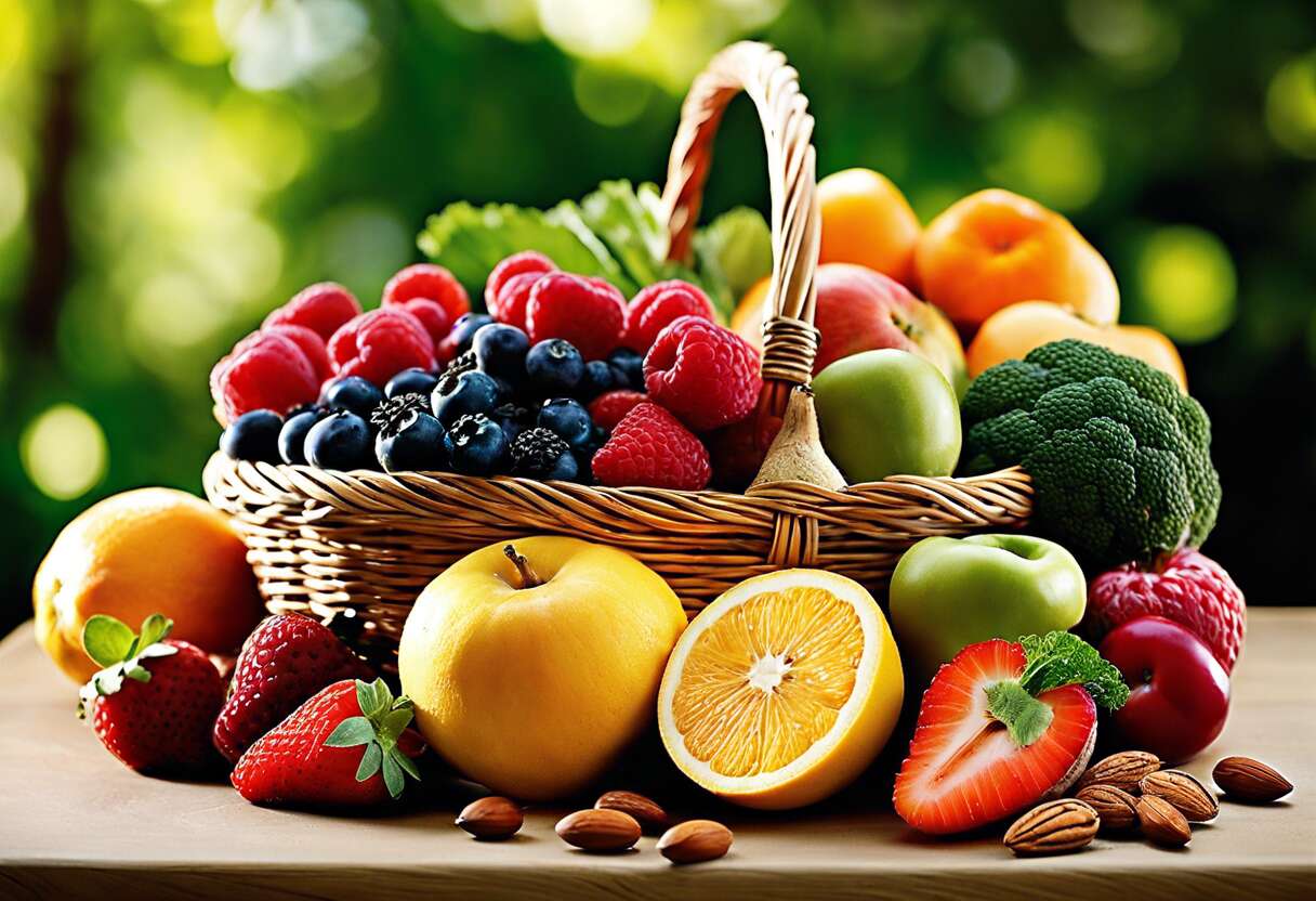 Les fruits et légumes : piliers d’une alimentation préservant la jeunesse